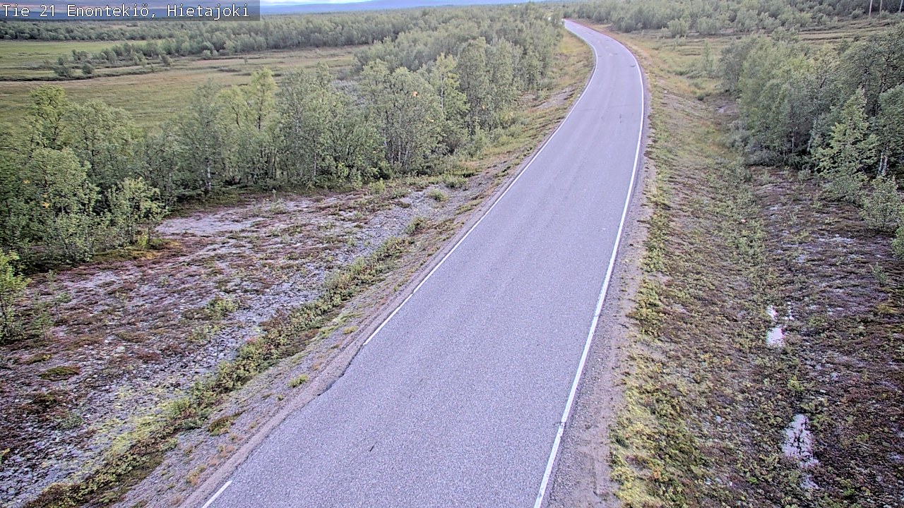 Kelikamerat Kuva Tie 21 Enontekiö, Hietajoki, Enontekiö, Lappi