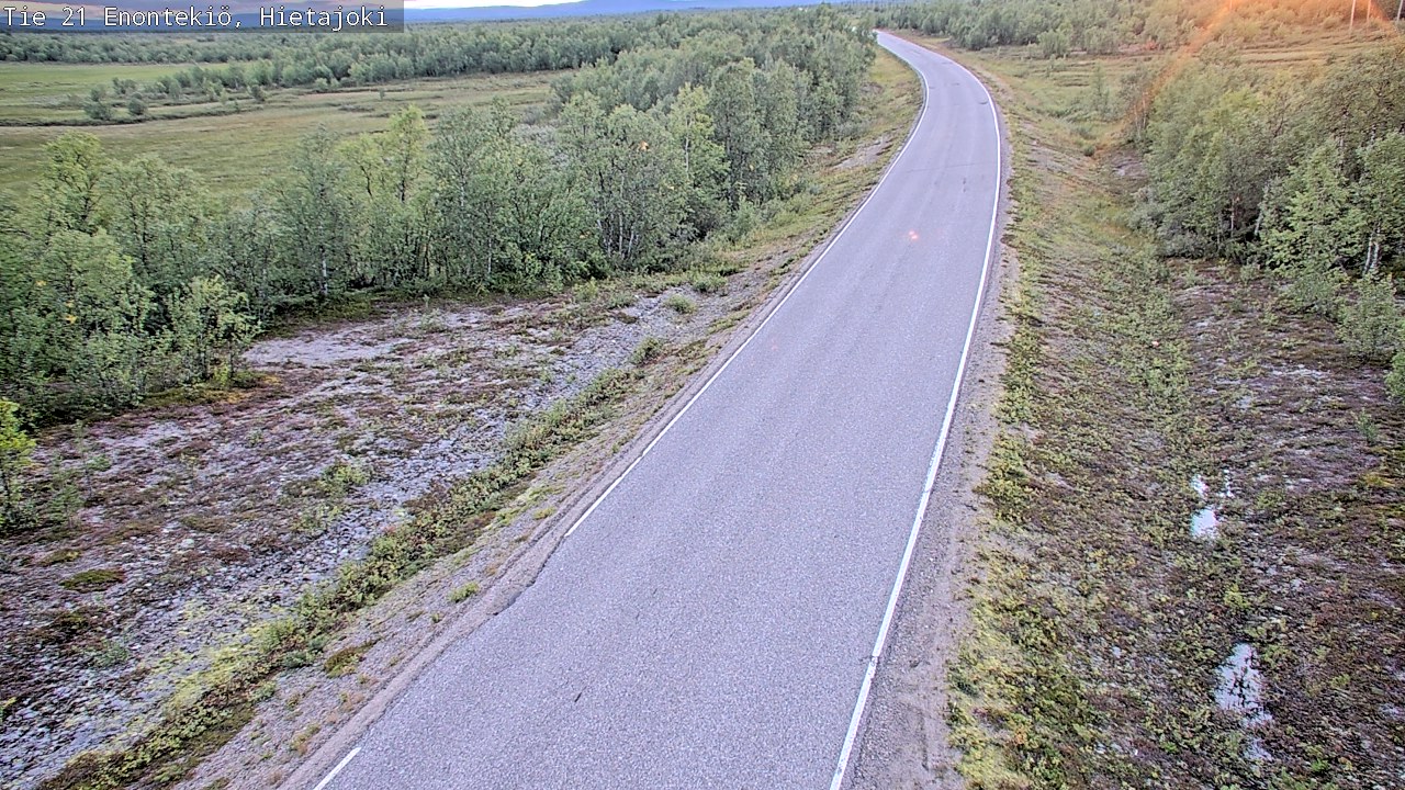 Kelikamerat Kuva Tie 21 Enontekiö, Hietajoki, Enontekiö, Lappi