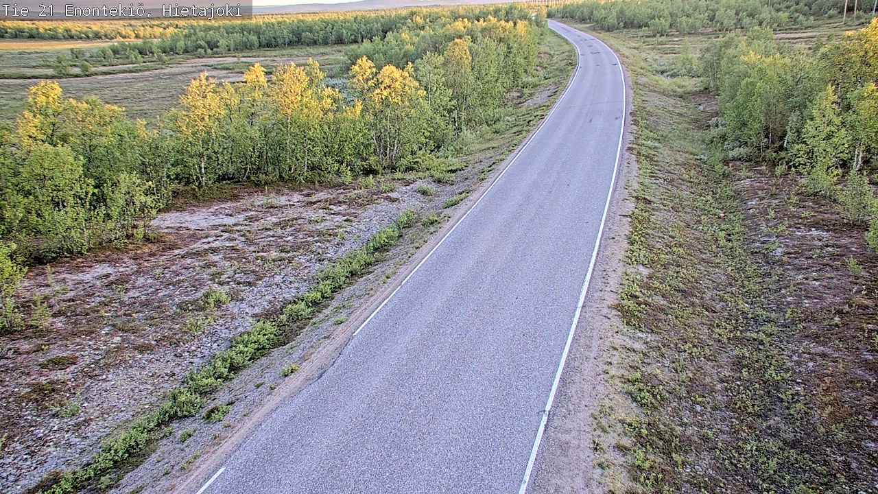 Kelikamerat Kuva Tie 21 Enontekiö, Hietajoki, Enontekiö, Lappi