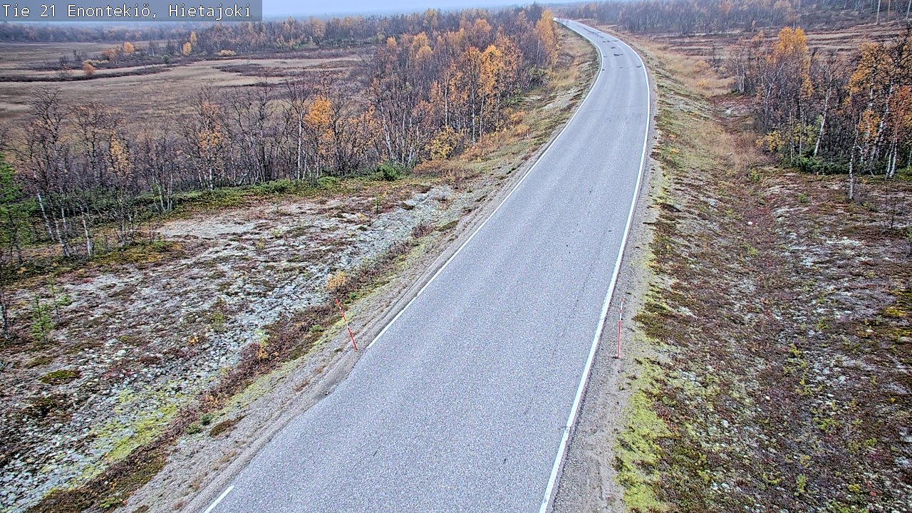 Kelikamerat Kuva Tie 21 Enontekiö, Hietajoki, Enontekiö, Lappi