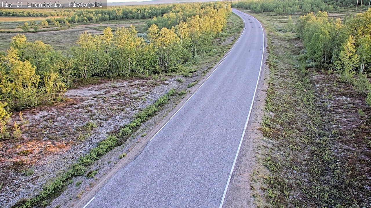 Kelikamerat Kuva Tie 21 Enontekiö, Hietajoki, Enontekiö, Lappi