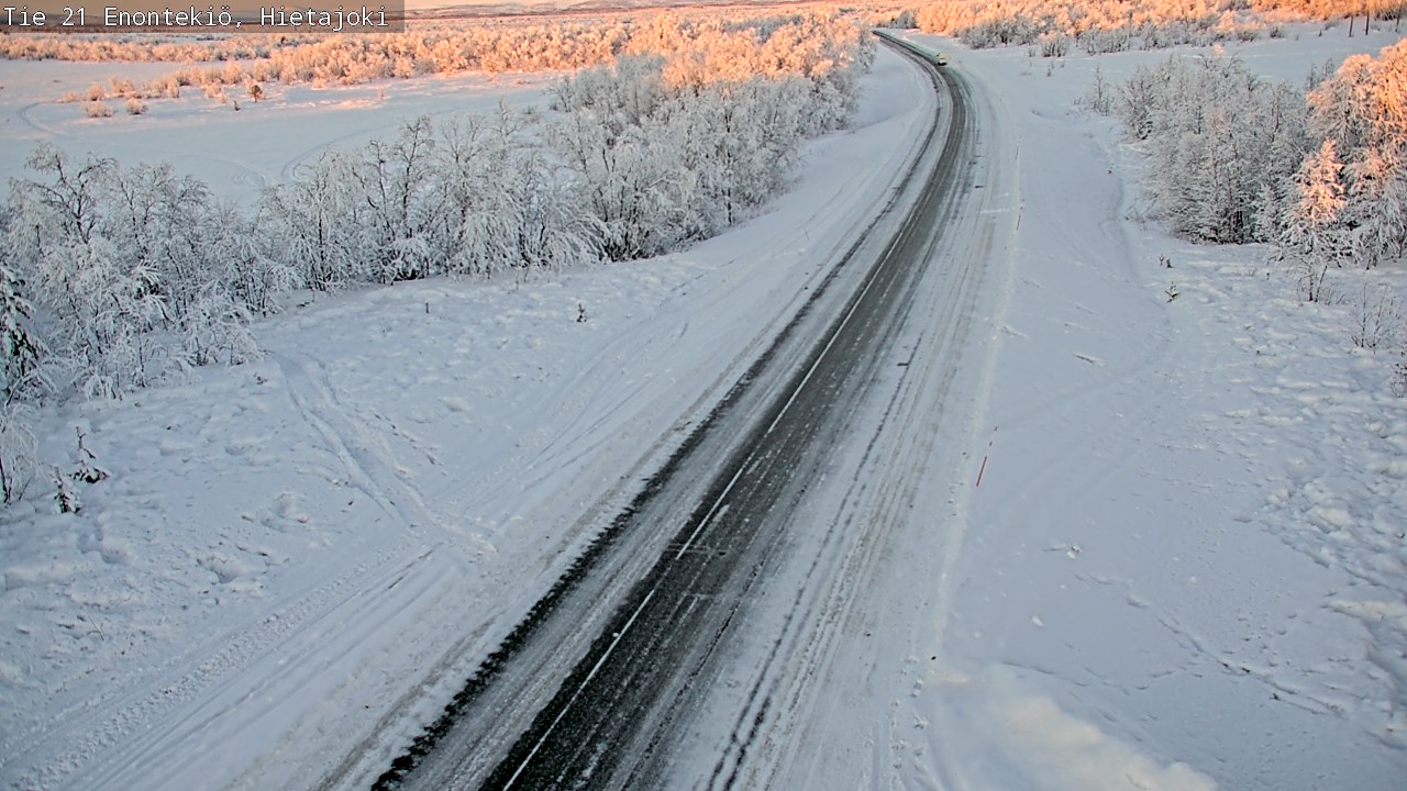 Kelikamerat Kuva Tie 21 Enontekiö, Hietajoki, Enontekiö, Lappi