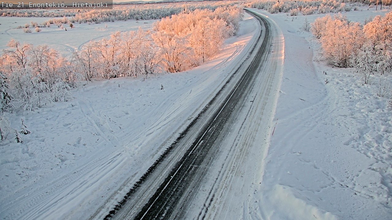 Kelikamerat Kuva Tie 21 Enontekiö, Hietajoki, Enontekiö, Lappi
