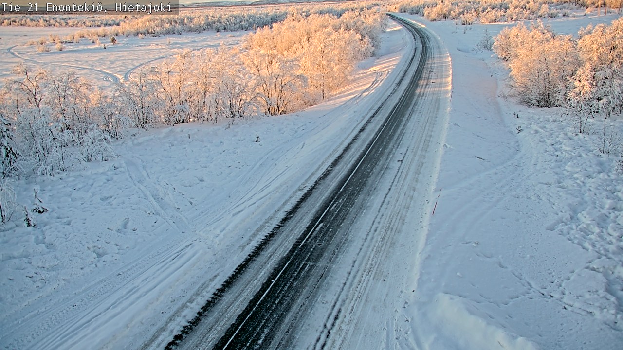 Kelikamerat Kuva Tie 21 Enontekiö, Hietajoki, Enontekiö, Lappi
