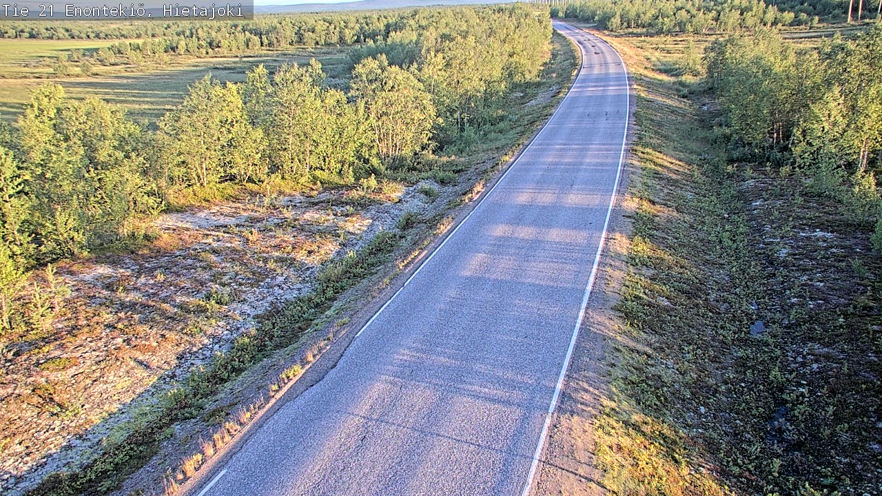 Kelikamerat Kuva Tie 21 Enontekiö, Hietajoki, Enontekiö, Lappi