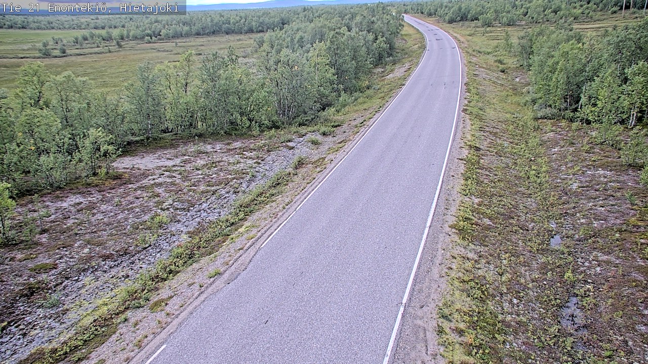 Kelikamerat Kuva Tie 21 Enontekiö, Hietajoki, Enontekiö, Lappi
