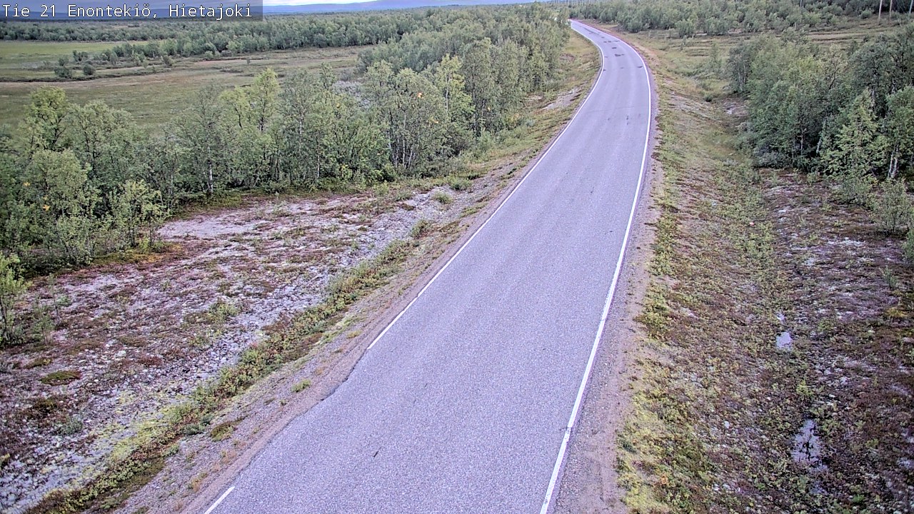 Kelikamerat Kuva Tie 21 Enontekiö, Hietajoki, Enontekiö, Lappi