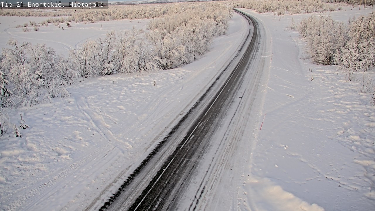 Kelikamerat Kuva Tie 21 Enontekiö, Hietajoki, Enontekiö, Lappi