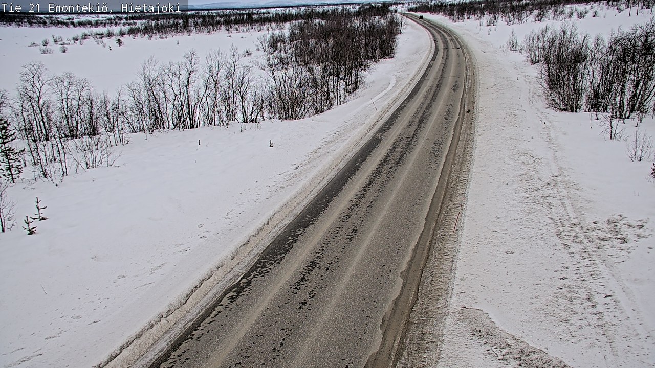 Kelikamerat Kuva Tie 21 Enontekiö, Hietajoki, Enontekiö, Lappi