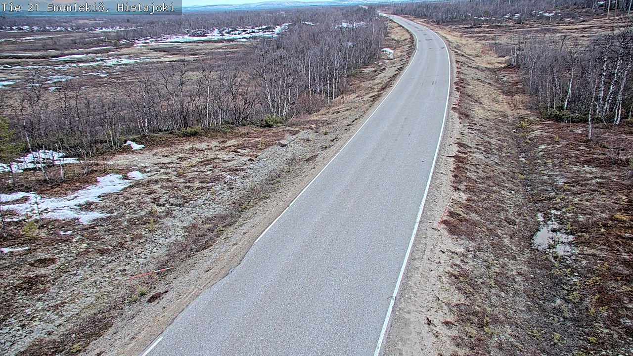 Kelikamerat Kuva Tie 21 Enontekiö, Hietajoki, Enontekiö, Lappi