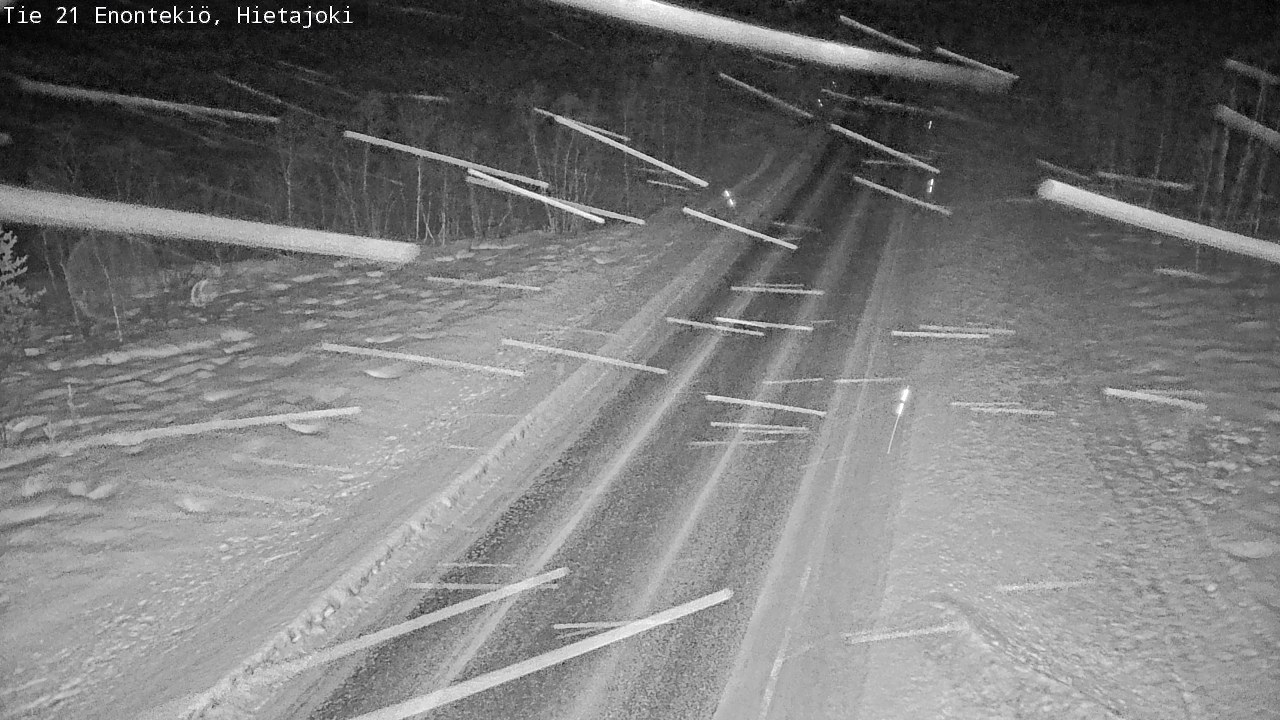 Kelikamerat Kuva Tie 21 Enontekiö, Hietajoki, Enontekiö, Lappi