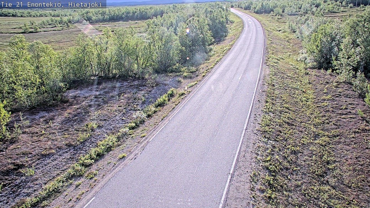 Kelikamerat Kuva Tie 21 Enontekiö, Hietajoki, Enontekiö, Lappi