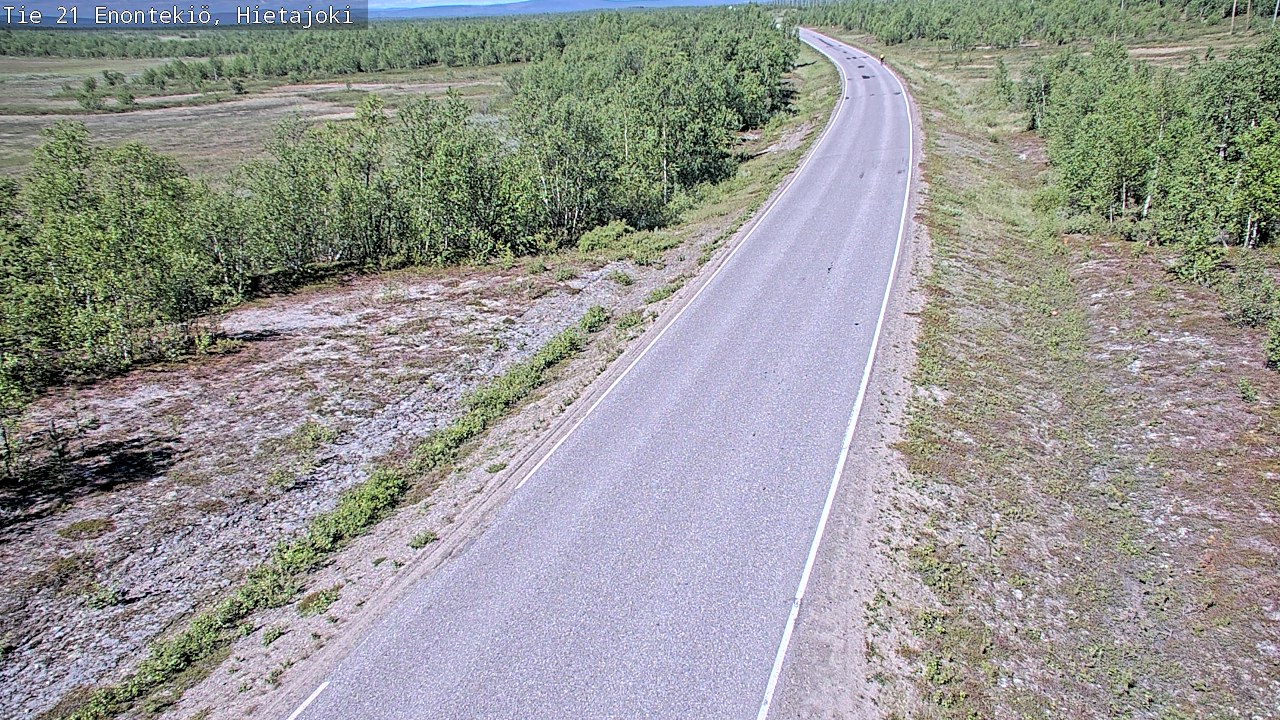 Kelikamerat Kuva Tie 21 Enontekiö, Hietajoki, Enontekiö, Lappi
