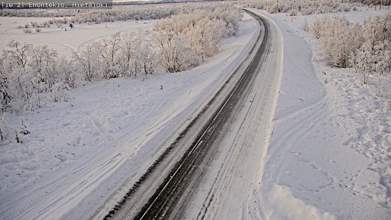 Kelikamerat Kuva Tie 21 Enontekiö, Hietajoki, Enontekiö, Lappi