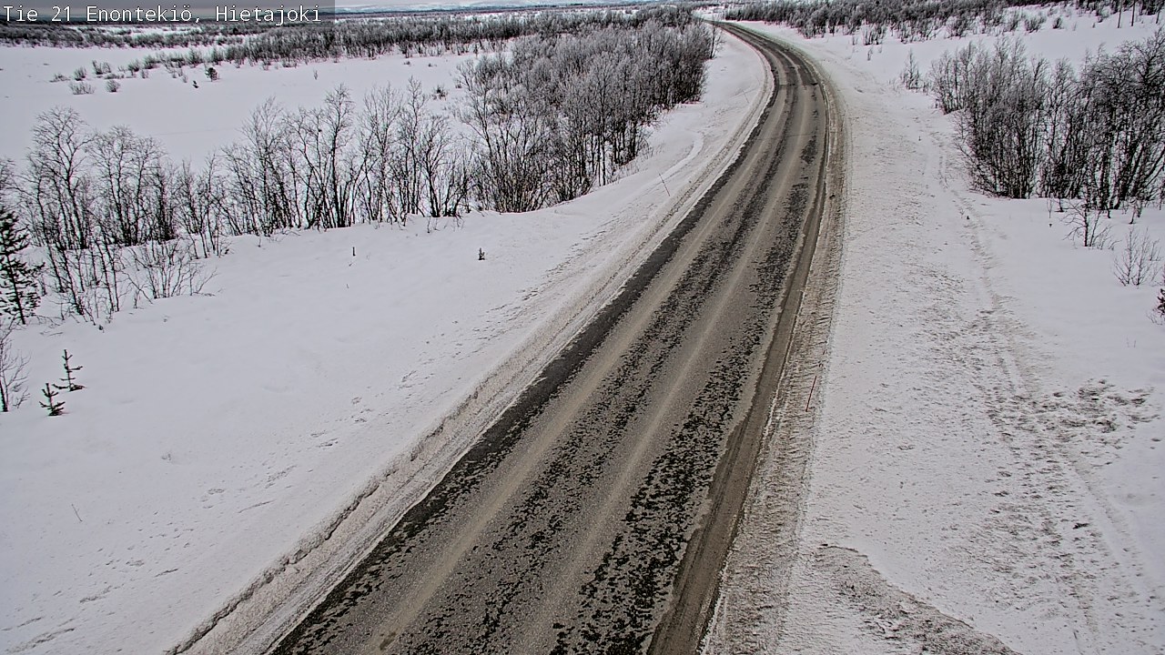 Kelikamerat Kuva Tie 21 Enontekiö, Hietajoki, Enontekiö, Lappi