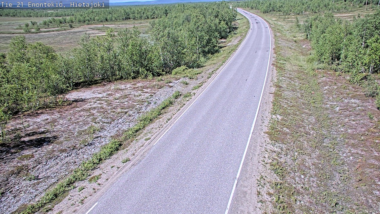 Kelikamerat Kuva Tie 21 Enontekiö, Hietajoki, Enontekiö, Lappi