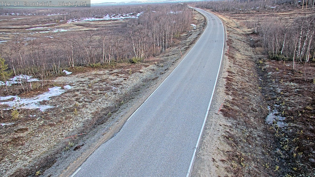 Kelikamerat Kuva Tie 21 Enontekiö, Hietajoki, Enontekiö, Lappi