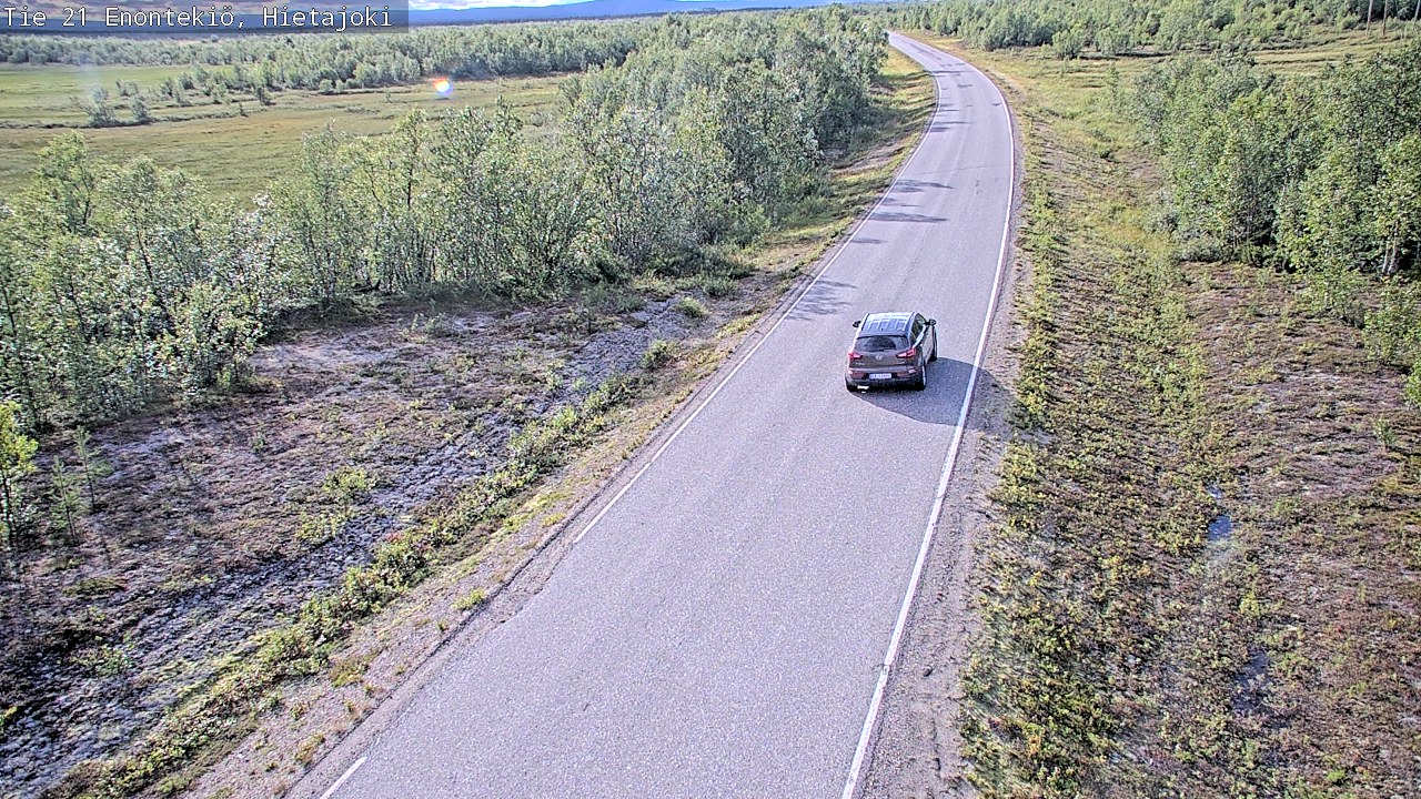 Kelikamerat Kuva Tie 21 Enontekiö, Hietajoki, Enontekiö, Lappi