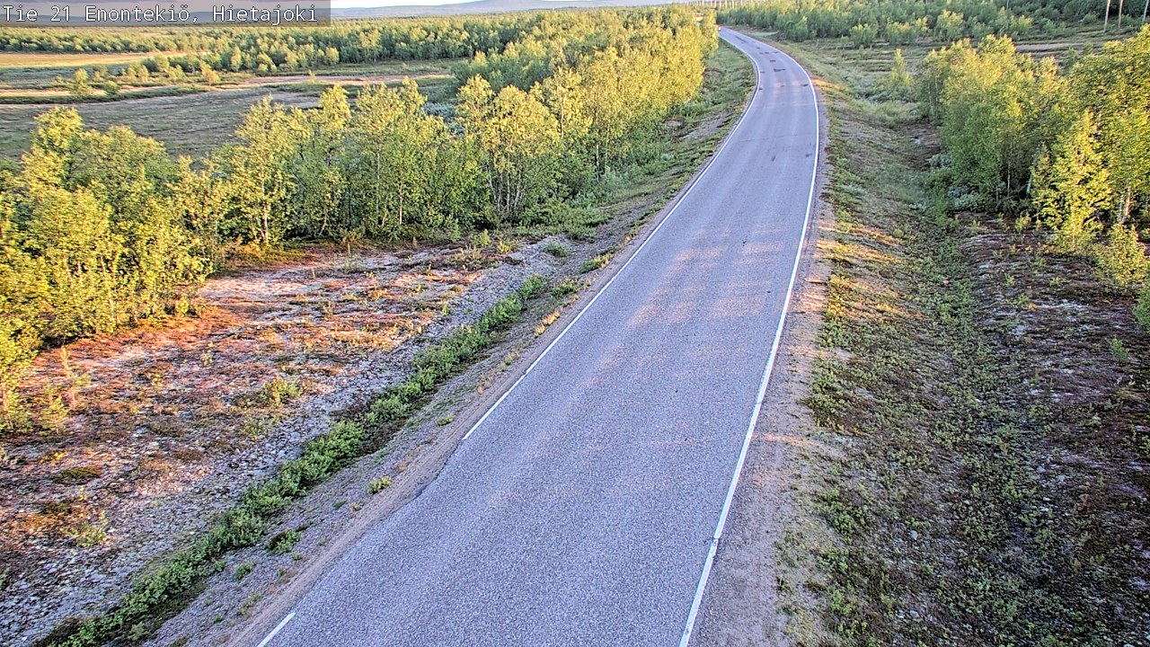 Kelikamerat Kuva Tie 21 Enontekiö, Hietajoki, Enontekiö, Lappi