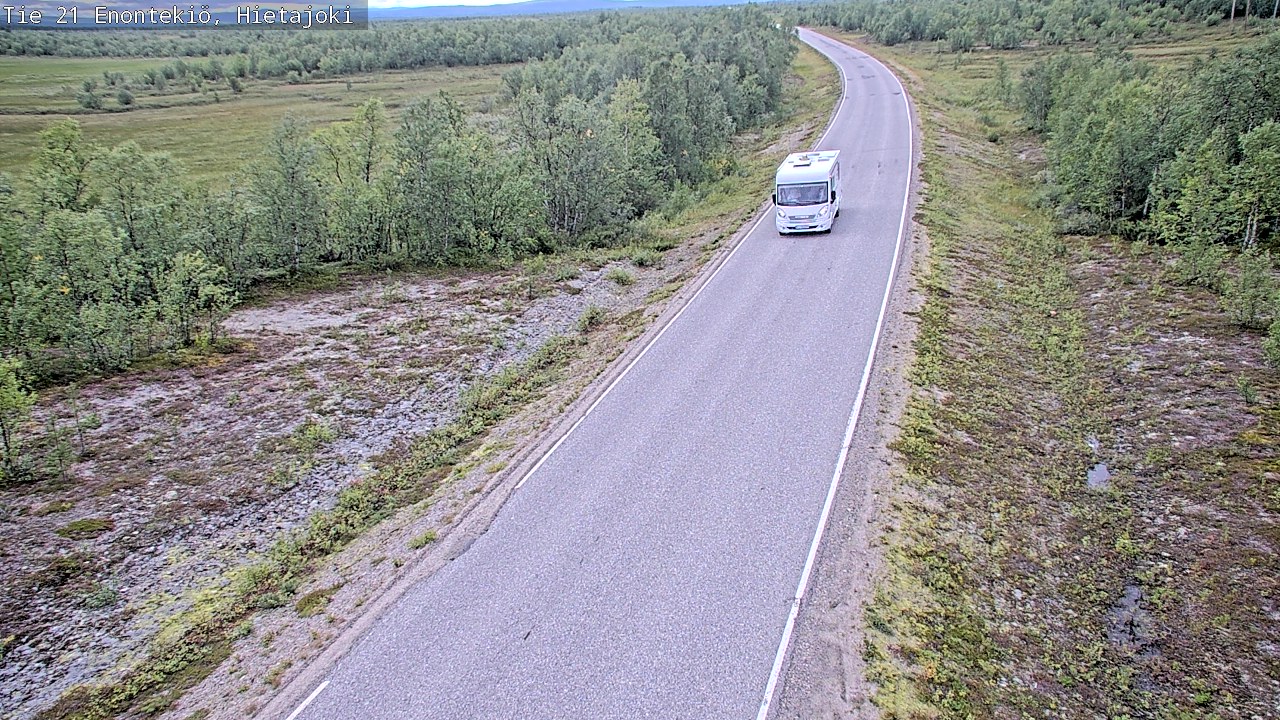 Kelikamerat Kuva Tie 21 Enontekiö, Hietajoki, Enontekiö, Lappi