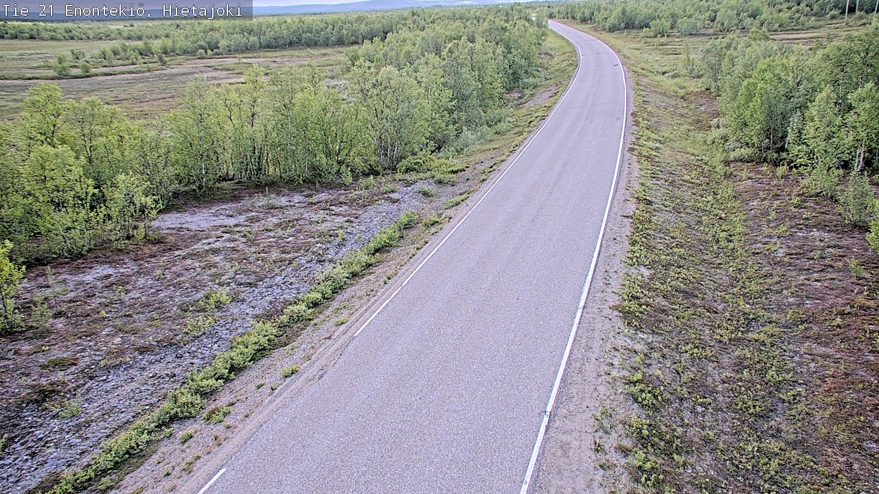 Kelikamerat Kuva Tie 21 Enontekiö, Hietajoki, Enontekiö, Lappi