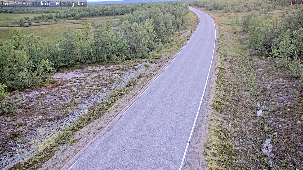 Kelikamerat Kuva Tie 21 Enontekiö, Hietajoki, Enontekiö, Lappi