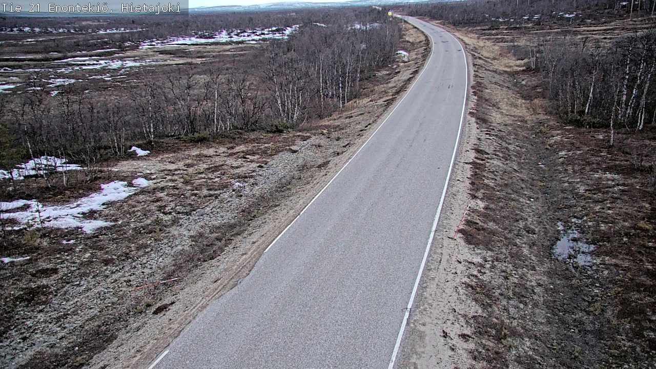 Kelikamerat Kuva Tie 21 Enontekiö, Hietajoki, Enontekiö, Lappi