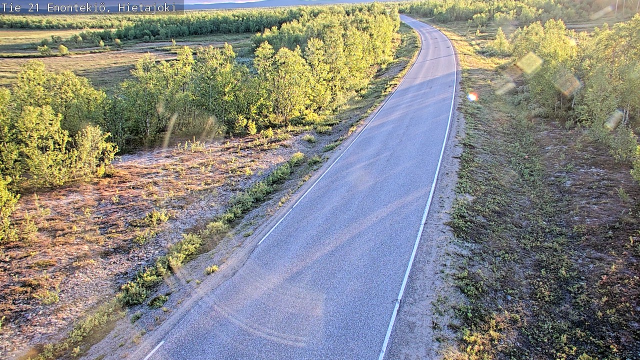 Kelikamerat Kuva Tie 21 Enontekiö, Hietajoki, Enontekiö, Lappi
