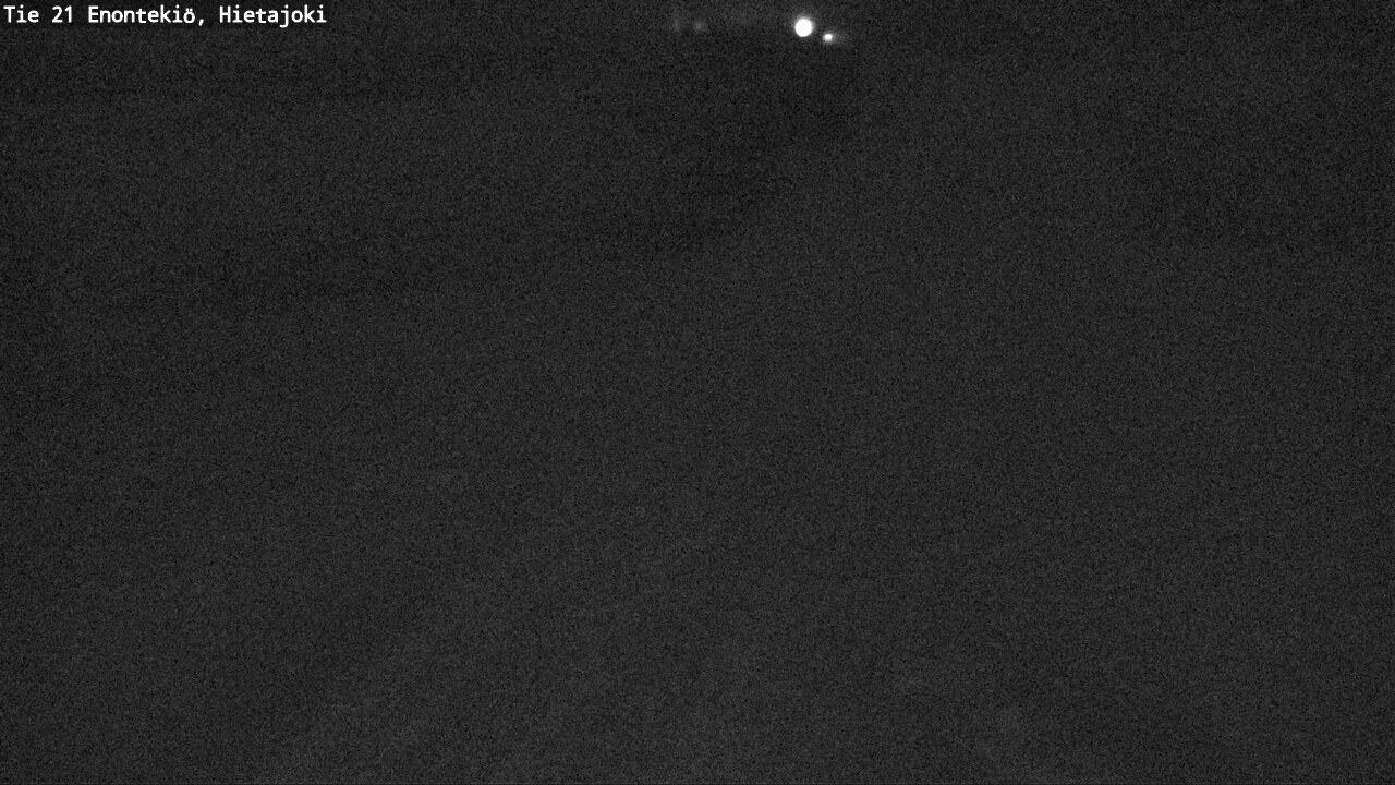 Weather Camera Image Väg 21 Enontekis, Hietajoki, Enontekiö, Lappi
