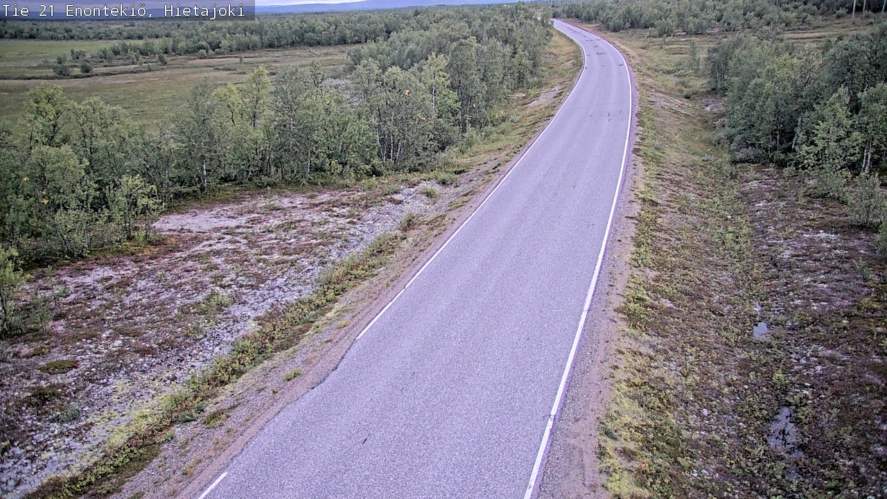 Kelikamerat Kuva Tie 21 Enontekiö, Hietajoki, Enontekiö, Lappi