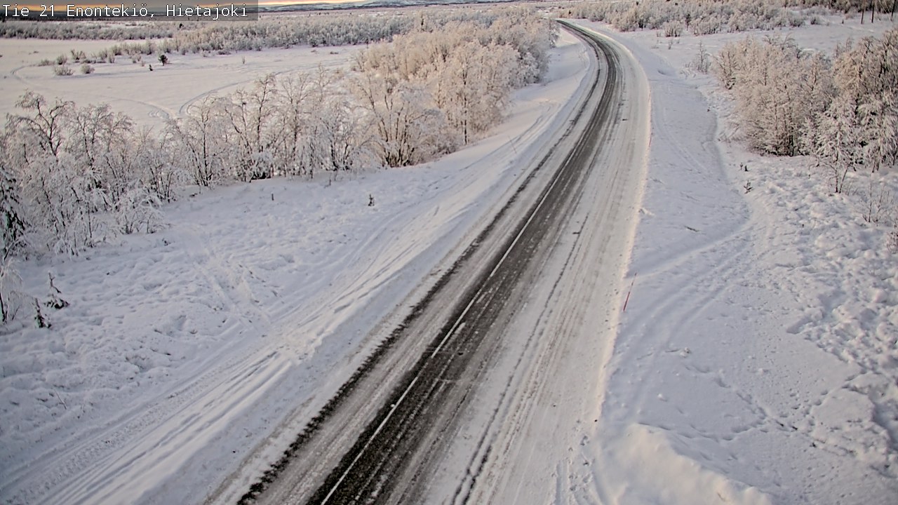 Kelikamerat Kuva Tie 21 Enontekiö, Hietajoki, Enontekiö, Lappi