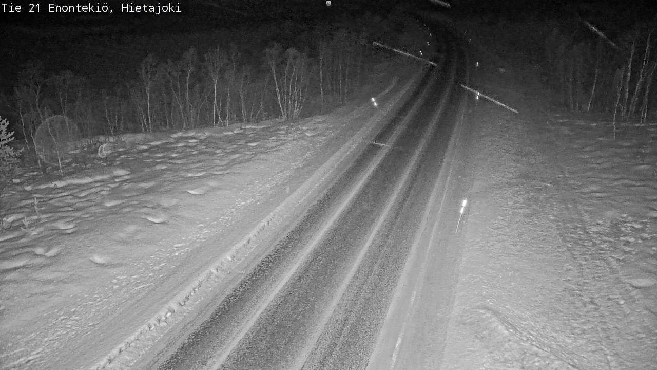 Kelikamerat Kuva Tie 21 Enontekiö, Hietajoki, Enontekiö, Lappi