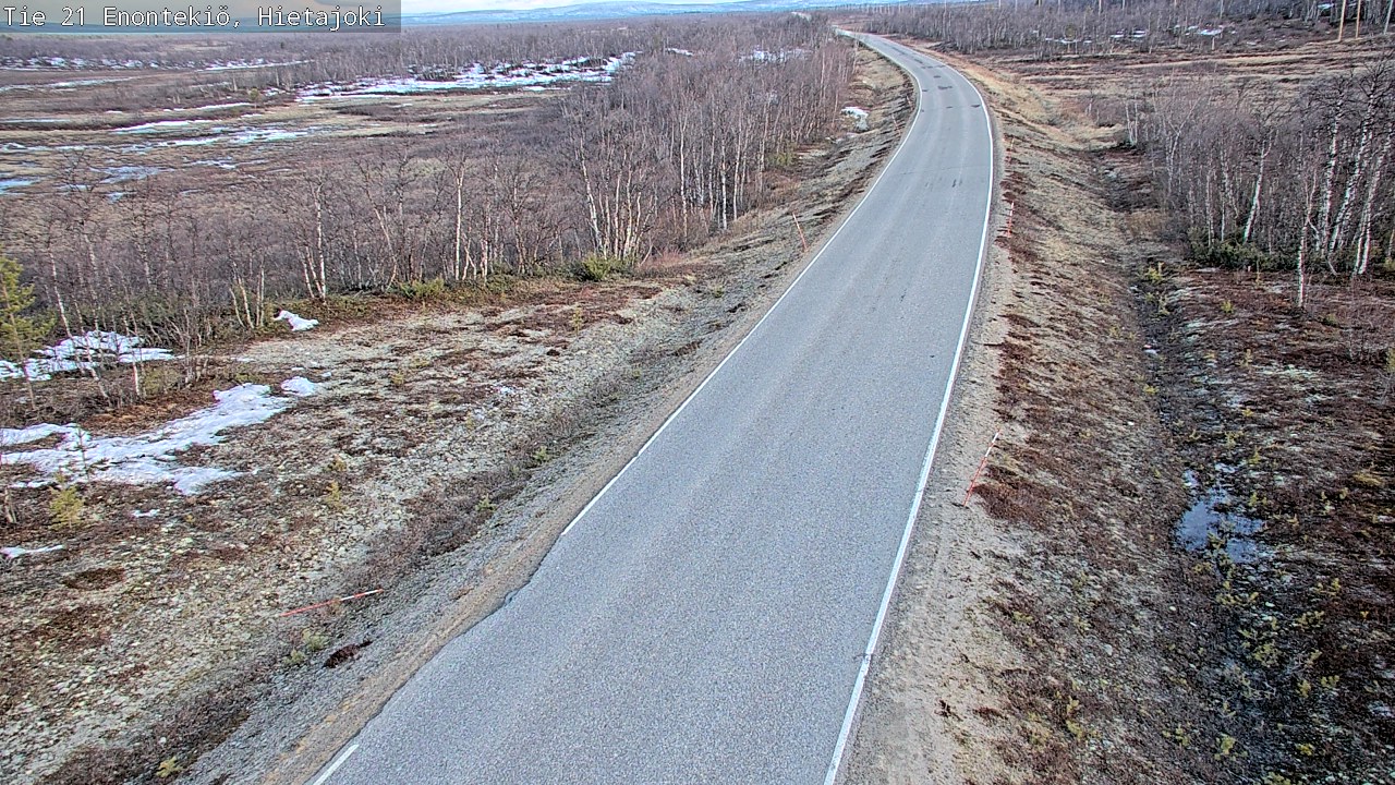 Kelikamerat Kuva Tie 21 Enontekiö, Hietajoki, Enontekiö, Lappi