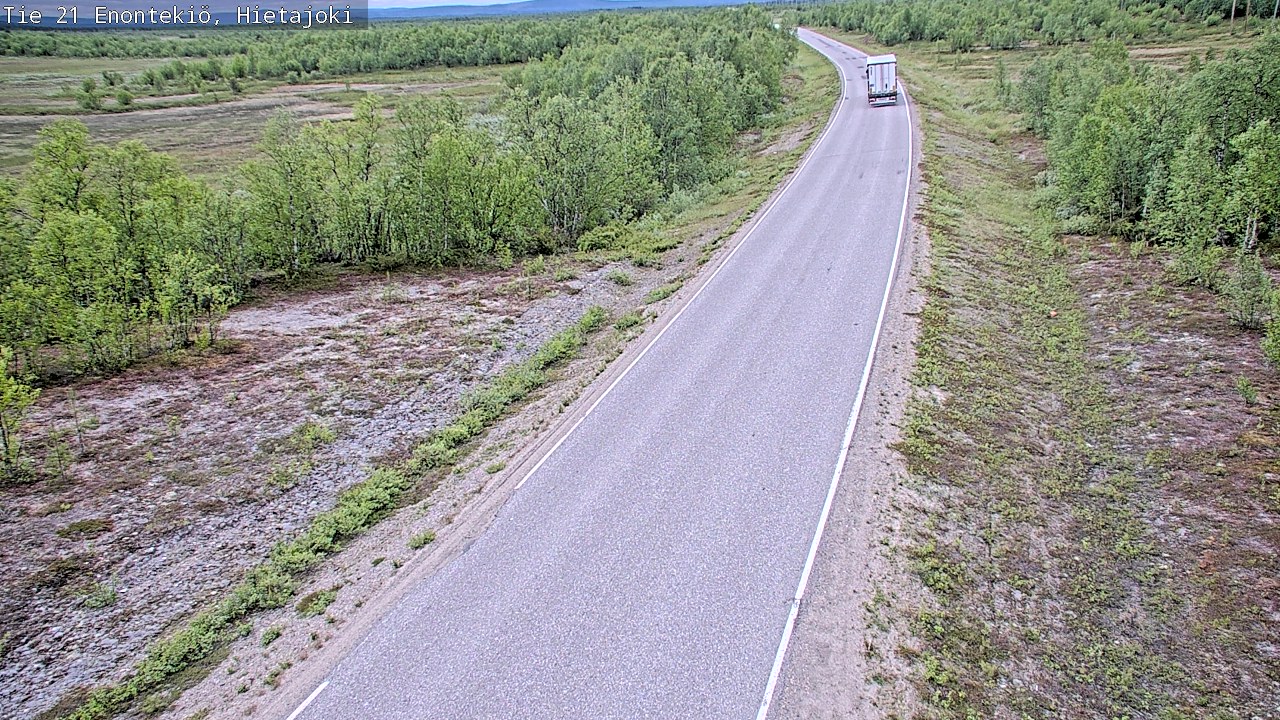 Kelikamerat Kuva Tie 21 Enontekiö, Hietajoki, Enontekiö, Lappi