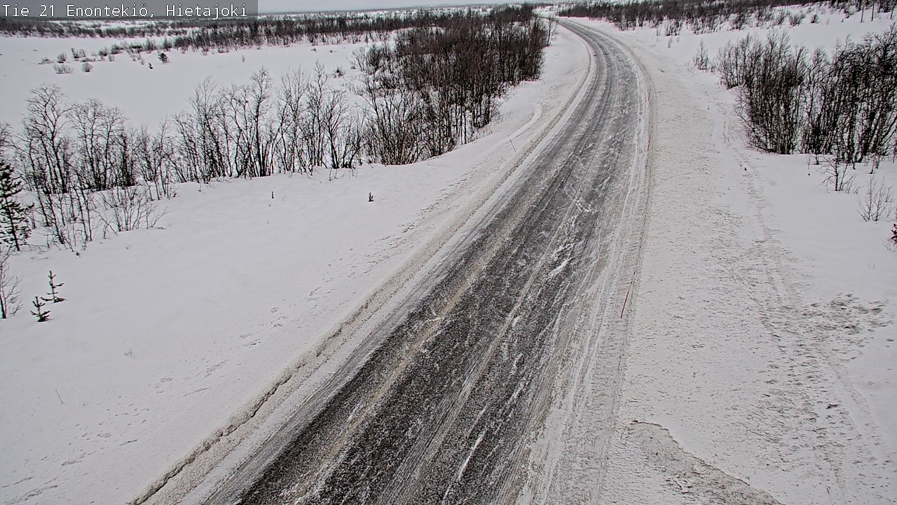 Kelikamerat Kuva Tie 21 Enontekiö, Hietajoki, Enontekiö, Lappi