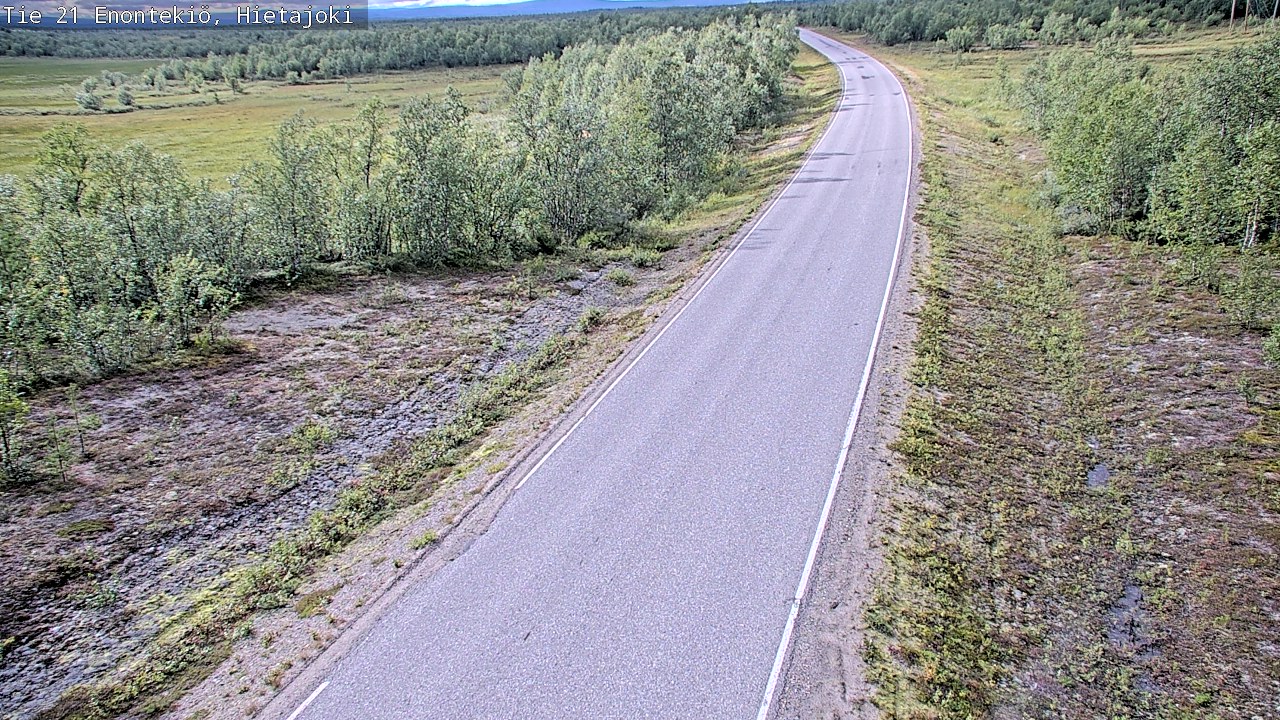 Kelikamerat Kuva Tie 21 Enontekiö, Hietajoki, Enontekiö, Lappi