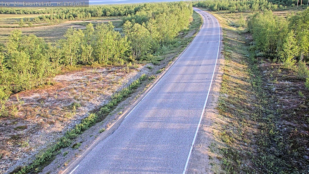 Kelikamerat Kuva Tie 21 Enontekiö, Hietajoki, Enontekiö, Lappi