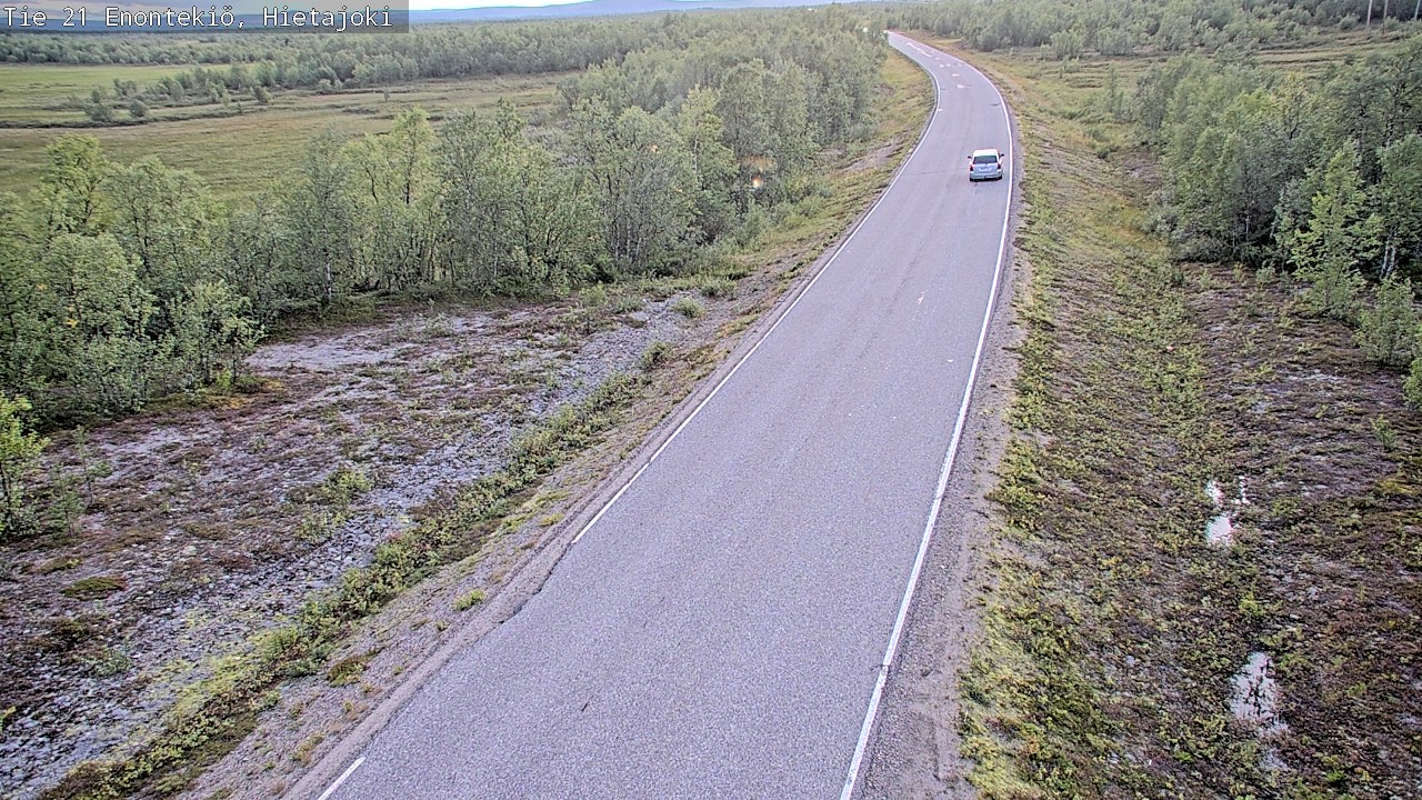 Kelikamerat Kuva Tie 21 Enontekiö, Hietajoki, Enontekiö, Lappi