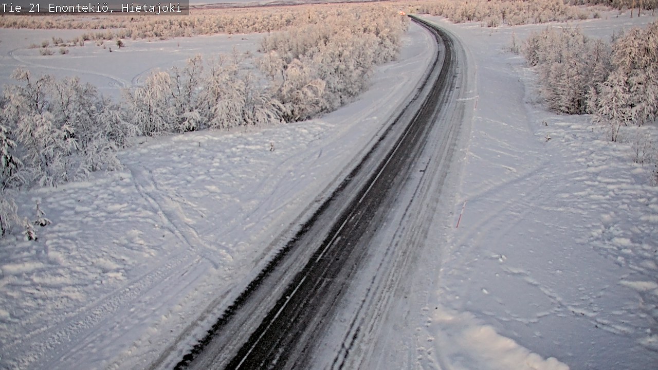 Kelikamerat Kuva Tie 21 Enontekiö, Hietajoki, Enontekiö, Lappi