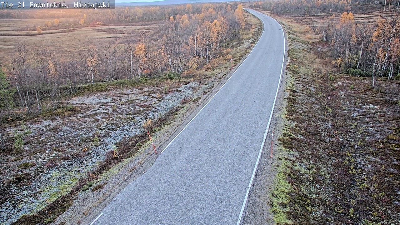 Kelikamerat Kuva Tie 21 Enontekiö, Hietajoki, Enontekiö, Lappi