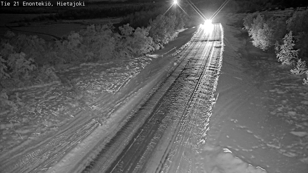 Kelikamerat Kuva Tie 21 Enontekiö, Hietajoki, Enontekiö, Lappi