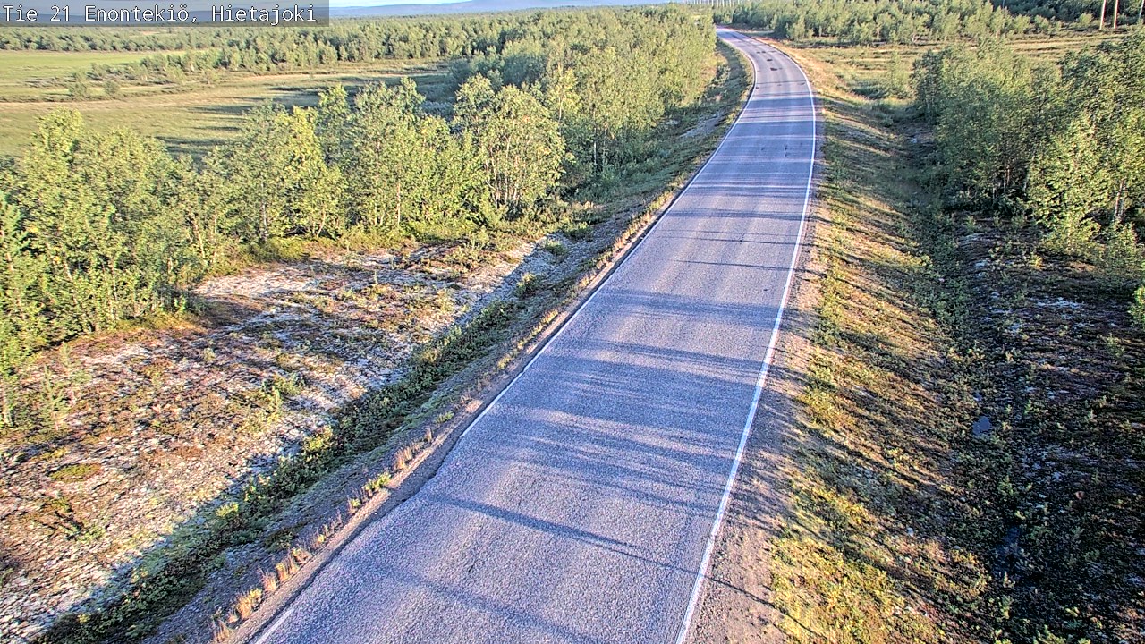 Kelikamerat Kuva Tie 21 Enontekiö, Hietajoki, Enontekiö, Lappi