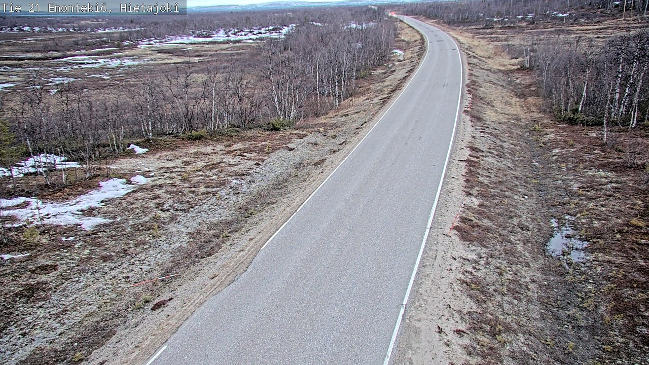 Kelikamerat Kuva Tie 21 Enontekiö, Hietajoki, Enontekiö, Lappi