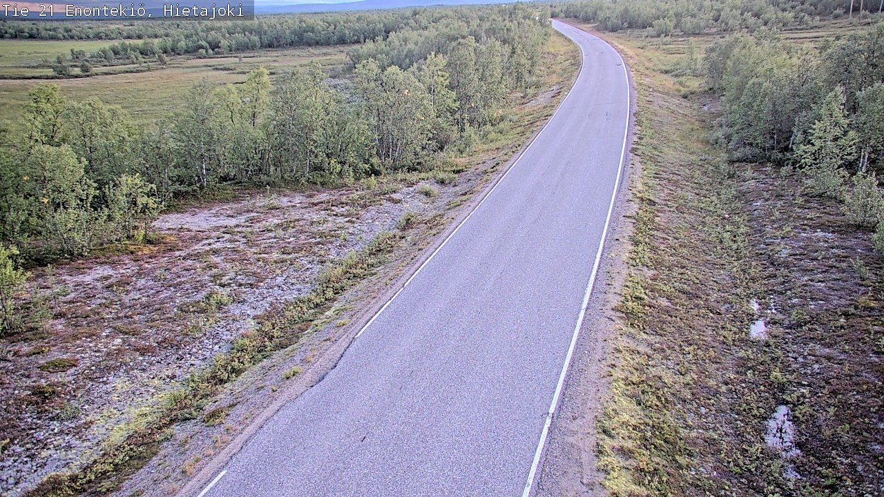 Kelikamerat Kuva Tie 21 Enontekiö, Hietajoki, Enontekiö, Lappi