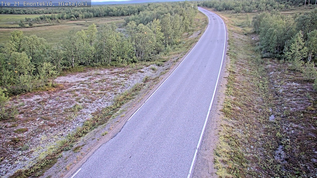 Kelikamerat Kuva Tie 21 Enontekiö, Hietajoki, Enontekiö, Lappi