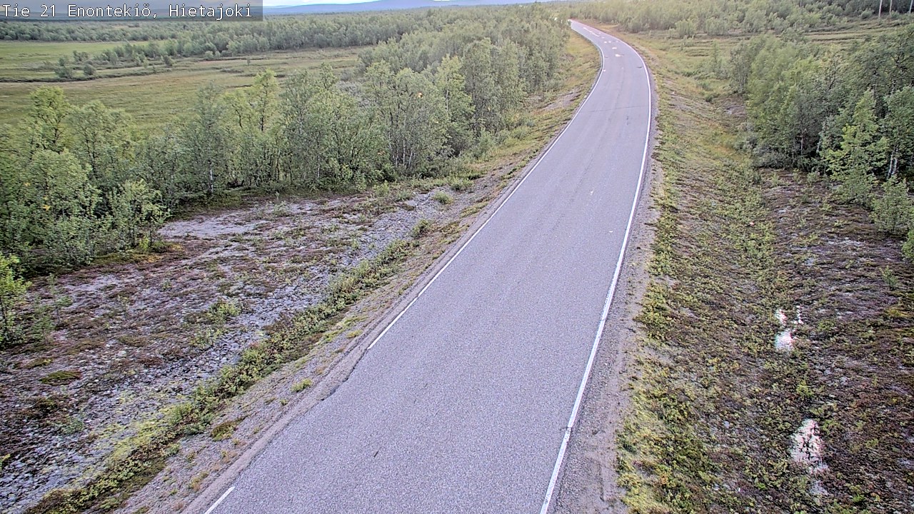 Kelikamerat Kuva Tie 21 Enontekiö, Hietajoki, Enontekiö, Lappi