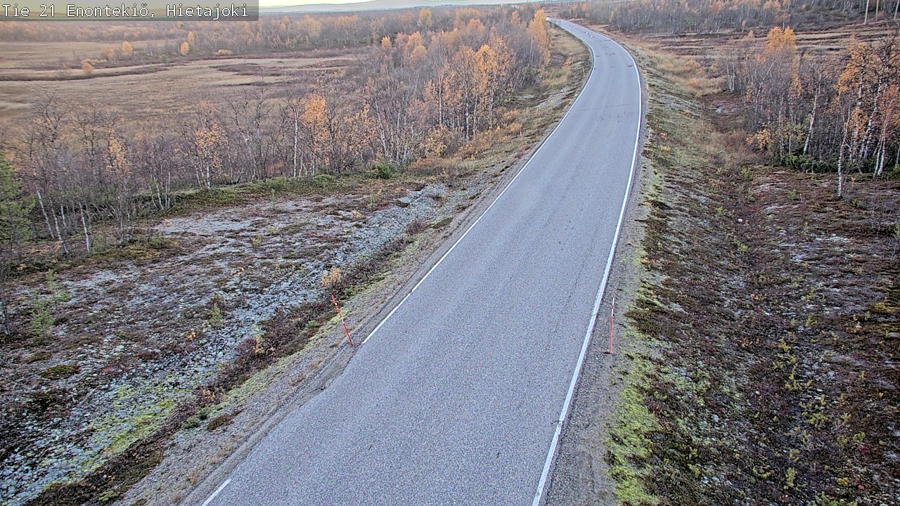 Kelikamerat Kuva Tie 21 Enontekiö, Hietajoki, Enontekiö, Lappi