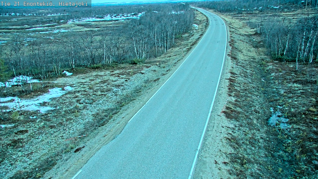 Kelikamerat Kuva Tie 21 Enontekiö, Hietajoki, Enontekiö, Lappi