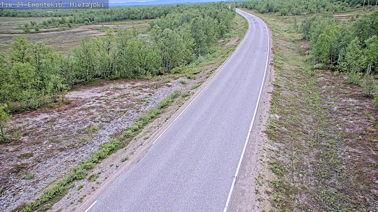 Kelikamerat Kuva Tie 21 Enontekiö, Hietajoki, Enontekiö, Lappi