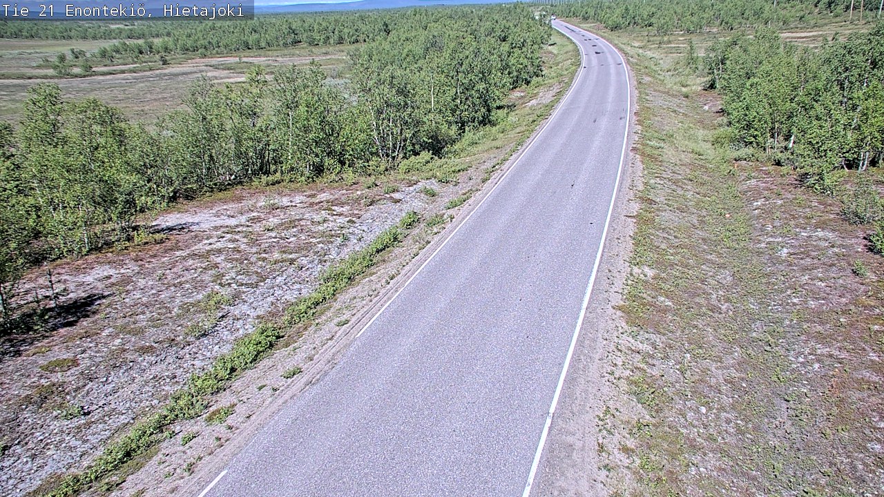 Kelikamerat Kuva Tie 21 Enontekiö, Hietajoki, Enontekiö, Lappi